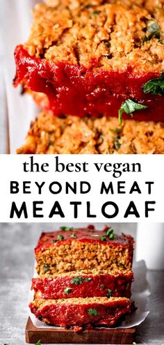 the best vegan beyond meat meatloaf