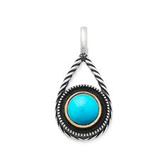 A half-round gemstone cabochon, set in a bronze bezel, is surrounded by sterling silver beading and framed by an artful drop of twisted wire. Complete the look by adding this pendant to your favorite chain. Pairs beautifully with other designs in the Marj Artisan Teardrop Cabochon Jewelry, Bohemian Teardrop Pendant Jewelry With Oxidized Finish, Artisan Teardrop Gemstone Jewelry, Artisan Teardrop-shaped Gemstone Jewelry, Bohemian Cabochon Teardrop Jewelry, Bohemian Jewelry With Cabochon Oval Pendant, Sterling Silver Jewelry With Gemstone Accents Oval Cabochon, Sterling Silver Jewelry With Oval Cabochon Gemstone Accents, James Avery