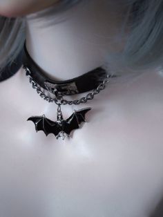 The price is for a choker only, others are not included. Adjustable Black Choker For Cosplay, Black Emo Choker For Cosplay, Black Punk Choker For Cosplay, Alternative Halloween Choker As Gift, Alternative Style Halloween Choker As Gift, Grunge Choker For Cosplay, Edgy Metal Choker For Cosplay, Gothic Choker For Halloween Concert, Alternative Style Choker For Cosplay