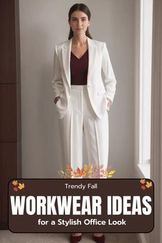 Fall Work Outfits for Women Fall Workwear, Stylish Office