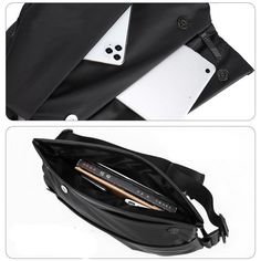 Product information: Material: nylon Luggage shape: horizontal square Opening method: zipper buckle Interior structure of the bag: zipper pocket, mobile phone bag, certificate bag, sandwich zipper bag Color: black, black large Packing list: Shoulder bag*1 Practical Black Rectangular Chest Bag With Cell Phone Pocket, Practical Black Chest Bag With Cell Phone Pocket, Black Rectangular Chest Bag With Cell Phone Pocket, Portable Black Nylon Bags, Black Nylon Bags, Multifunctional Black Shoulder Bag With Mobile Phone Bag, Multifunctional Rectangular Chest Bag With Zipper, Black Multifunctional Rectangular Chest Bag, Multifunctional Black Shoulder Bag With Cell Phone Pocket