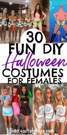 Easy Diy Costume, Diy Costume Ideas, College Halloween Costumes, Diy College, Easy Halloween Costumes For Women, Ideas For Parties, Recipes Halloween, Diy Costumes Women