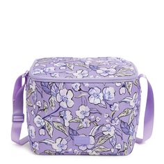 Keep everything cool when you head to the beach, the pool, the lake or wherever life takes you. Outlet Exclusive Zip closure Capacity 8 L. Dimensions: 10. 0" w x 7. 38" h x 7. 0" d Handle/Strap Adjustable straps 56. 0" Vera Bradley Outlet Stay Lightweight, Water-Repellent Cooler in Wild Roses Lavender, Size: 8 L Roses Lavender, Fashion Umbrella, Work Backpack, Weekend Travel Bags, Medium Backpack, Belt Purse, Flip Flop Slippers, Gifts Under 10, Insulated Lunch Bags