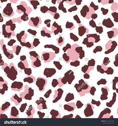 pink and brown leopard print pattern on white background stock photo - 378976