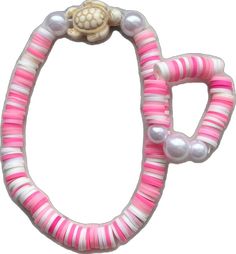 Preppy Pink, Pink Set, Beaded Bracelets, Ships, Pink