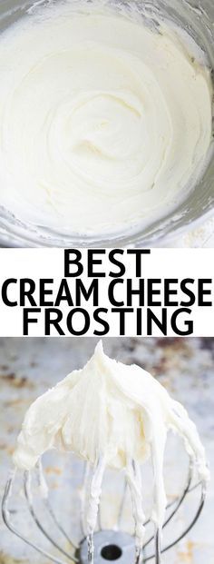 the best cream cheese frosting recipe ever