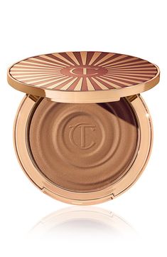 Charlotte Tilbury Beautiful Skin Sun-Kissed Glow Bronzer | Nordstromrack Charlotte Tilbury Beautiful Skin, Beach Glow, Cream Bronzer, Power Of Makeup, Skin Foundation, Innovative Technology, Setting Spray, Easy Summer, Beauty Industry