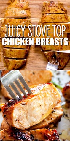 Heart Healthy Chicken Recipes, Chicken Recipes Dairy Free, Stove Top Chicken Breast, Boiled Chicken Recipes, Stove Top Chicken, Chicken Recipes Healthy, Chicken Recipes For Two, Chicken Sauce Recipes, Easy Chicken Recipe