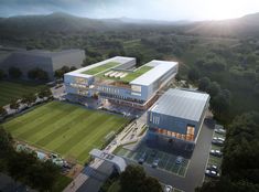 an artist's rendering of the new sports complex