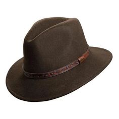 Scala Decatur - Soft Wool Felt Fedora Hat - Hatcountry Brown Fedora For Winter Travel, Brown Winter Fedora For Travel, Brown Vintage Hat For Travel In Fall, Brown Hat Bands For Travel In Fall, Brown Travel Hat For Fall, Brown Fall Travel Hat, Winter Travel Brown Fedora, Brown Hat Bands For Winter Travel, Casual Brown Fedora For Travel