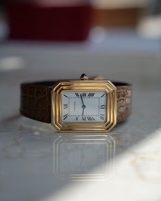 Vintage Cartier Watch, Unique Watches, Cartier Watch, Classy Jewelry, Watches Unique, Dream Jewelry, Watch Collection, Luxury Watch