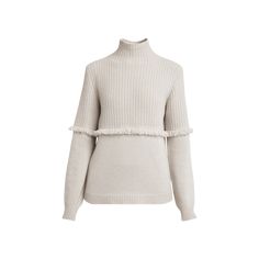 Agnona rib-knit sweater with fringe detail Mock neckline Long sleeves Relaxed fit Pullover style Cashmere Made in Italy Elegant Fringe Tops For Fall, Elegant Fall Fringe Tops, Mock Neckline, Bergdorf Goodman, Cashmere Sweater, Cashmere Sweaters, Pullover Styling, Rib Knit, Tops Designs