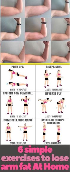 the instructions for how to do an arm press up