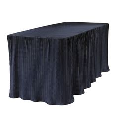 PRICES MAY VARY. Tablecloth made specifically to fit 6 foot folding tables One piece construction includes attached skirt 29", that drops to the ground to hide the legs of the table 100% Polyester Machine Washable A beautiful tablecloth that fits 6 Ft Folding tables. One Piece construction has attached skirt that drops to the ground to hide the legs on the table. Beautiful knitted polyester fabric gives a soft feel to the fabric. Wavy pleated pattern shows no wrinkles and doesn't need ironing. Table Towel Folding, Table Cloth Folding, Blue Table Cloth, Gold Tablecloth, Vinyl Skirting, Black Tablecloth, Table Clothes, Folding Tables, Craft Stalls