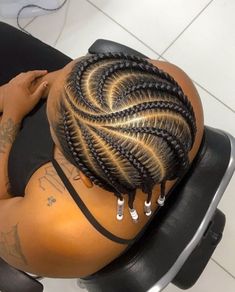 Cornrows Braids With Beads, Natural Hairstyles Cornrows, Cornrows Short, Cornrows Short Hair, Feed In Cornrows, Cornrow Styles For Men, Cornrow Braids Men, Hairstyles Cornrows, Hair Twists Black