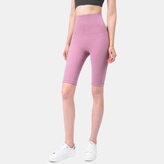 80% Nylon. 20%Spandex
Soft. comfortable. skin friendly
4-way stretch. breathable and sweat-wicking
Squat proof
High waisted design
Perfect for both sports activities and daily life Workout Shorts Women, Stylish Activewear, Hip Ups, Yoga Shorts, Short Leggings, Denim Jumpsuit, Blue Ink, Wide Waistband, Biker Shorts