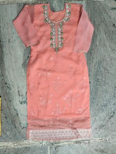 Comfortable organza kurti for women, Indian ethnic kurti for women,gift for her Semi-stitched Chiffon Kurta With Dupatta, Festival Organza Sets, Festive Organza Kurta For Eid, Designer Organza Kurta With Dabka Work, Festive Organza Kurta For Transitional Season, Festive Organza Kurta With Dabka, Festive Unstitched Organza Kurta, Organza Salwar Kameez For Celebration, Party Wear Anarkali Set With Straight Kurta In Organza