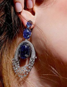 Blue Fancy Earrings, Luxury Blue Earrings, Formal Oval Tanzanite Earrings, Luxury Blue Drop Earrings, Elegant Oval Jewelry For Evening, Oval Tanzanite Gemstone Earrings, Luxury Tanzanite Drop Earrings, Luxury Tanzanite White Gold Earrings, Elegant Tanzanite Dangle Earrings