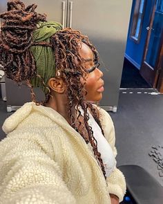 Sparkle Braids Black Women, Glow Outfits, Faux Locs Hairstyles, Hair Scarf Styles, Locs Hairstyles, Baddie Hairstyles, Box Braids Hairstyles, Braids For Black Hair