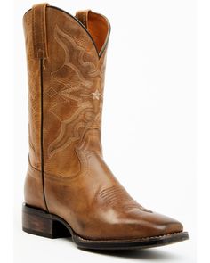 Idyllwind Women's Canyon Cross Light Performance Western Boots - Broad Square Toe, Brown Cowboy Boots Light Brown, Womens Cowgirl Boots, Cowboy Boots Women, Goodyear Welt, Leather Pulls, Cowgirl Boots, Boot Shop, Western Boots, Full Grain Leather