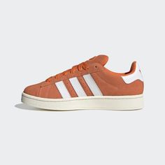 Orange Campus 00s, Adidas Campus 00s Brown And Pink, Yellow Campus 00, Pink And Brown Adidas Campus, Orange Adidas Sneakers For Streetwear, Adidas Campus, Adidas Online, Burnt Orange, Pink And Orange