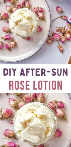 After Sun Lotion Recipe with Aloe Vera After Sun Lotion, Rose Lotion, Lotion Recipe, Diy Hair Masks, Sun Lotion, Hair Masks, After Sun, Bad Hair Day, Aloe Vera