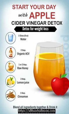 Detox with apple cider vinegar for weight-loss! Click on the image for FREE! 13 proven weight loss case studies to get your dream body. #detox #apple-cider-vinegar #weight-loss #free #proven #case #study #dream #body #fitness #exercise #diet #solution #results Apple Cider Vinegar Detox Drink, Apple Cider Vinegar Detox, Natural Detox Drinks, Smoothie Detox, Juicer Recipes, Detox Drinks Recipes, Healthy Detox, Natural Detox, Detox Water