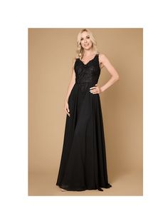 The Long Formal Party Dress by Dylan & Davids, a flawless fusion of glitz and class that is available at The Dress Outlet, will help you steal the show. A flattering fit that brings out your natural beauty is provided by this magnificent gown, which is designed for plus-size proportions. The dress is the perfect pick for any formal occasion, whether it's a black-tie affair or a party. Your attention will be drawn to you thanks to its long, slender silhouette and attention-getting presence. With Black Lace Bodice Maxi Dress, Glamorous Black Maxi Evening Dress, Black Maxi Dress With Lace Bodice, Black Mother Of The Bride Dress For Evening Wedding, Black Evening Mother Of The Bride Dress For Wedding, Elegant Black Gown With Lace Bodice, Black Lace Bodice Evening Dress, Elegant Maxi Dress With Lace Bodice For Night Out, Black Mother Of The Bride Dress With Fitted Bodice