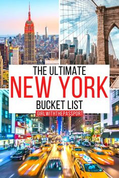 The Ultimate New York Bucket List + Secret Local Tips Where To Stay In Nyc, City Bucket List, Places In New York City, Food New York, New York Itinerary, Cute Places, New York City Food