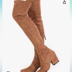 Nng Over The Knee Boots 3 Inch Heel New With Tags Has A Duster Never Worn Size 6 Camel Color Pho, Suede, Rubber Soles Women's Over The Knee Boots, Square Heels, Fall Wardrobe Essentials, Matching Sweaters, Boots Winter, Boots Heels, Women Boots, Short Mini Dress, Winter Boots Women