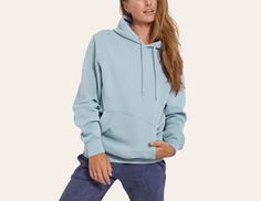 ✦ BLUE MIST PULLOVER HOODIE ✦ The hoodie that started it all. This unisex classic mid-weight hoodie is made from our premium 3-end fleece, ensuring a soft feel, ideal for printing, and minimal shrinkage. It offers a comfortable, relaxed fit for everyday wear. - Color: Light Blue Mist. - 80% ringspun cotton, 10% polyester, 10% recycled polyester. - 3-End Fleece - 100% cotton face - Double-needle topstitching - Kangaroo pocket - Ribbed cuffs and waistband - 8.25 oz. Unisex. FIT: - Regular fit - Ta Blue Relaxed Fit Hoodie For Sportswear, Blue Relaxed Fit Hoodie Sportswear, Blue Relaxed Fit Sportswear Hoodie, Blue Hoodie With Adjustable Hood For Loungewear, Blue Sweats With Kangaroo Pocket For Loungewear, Light Blue Fleece Sweatshirt With Drawstring Hood, Blue Relaxed Fit Hoodie With Ribbed Cuffs, Sporty Light Blue Crew Neck Hoodie, Light Blue Hooded Sweatshirt With Kangaroo Pocket