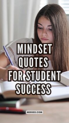 53 Inspirational Quotes for Students. Success Starts with the Right Mindset: Motivational Quotes for Students. Success is a mindset, and staying motivated is key! Discover these motivational quotes for success that will inspire you to stay consistent with your study habits. Perfect for students looking for a little extra study motivation and positivity to power through exams! Motivational Quotes For Success Student, Hard Motivation, Success Student, Positive Mindset Quotes, Exam Motivation Quotes, Ages And Stages, Inspirational Quotes For Students, Quotes For Success