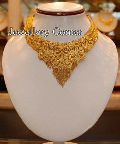 Gold Jwellary, Gold Jewellery Set, Indian Gold Necklace Designs, Wedding Jewellery Designs, Bridal Jewelry Sets Brides, Unique Gold Jewelry Designs, Delicate Gold Jewelry, Bride Jewelry Set