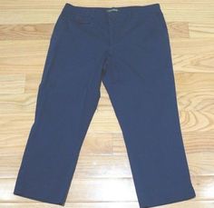 Ralph Lauren Navy Blue Capris 34" Waist Inseam 25"  Pants Luxury Ralph Lauren Spring Bottoms, Capri, Navy Blue, Ralph Lauren, Navy, Free Shipping, Best Deals, Pants, Blue