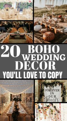 Want to try these boho wedding decorations? If you're looking for boho wedding decorations then this post is for you. Come and try these beautiful and gorgeous boho decorations. These boho wedding decorations are ones you'll just love. Boho Wedding Ceremony Arch, Boho Wedding Decor Ideas, Classy Boho Wedding, Fall Wedding Boho, Chic Centerpieces, Bohemian Wedding Ceremony, White Bridal Flowers, Boho Wedding Ideas, Winter Wedding Centerpieces