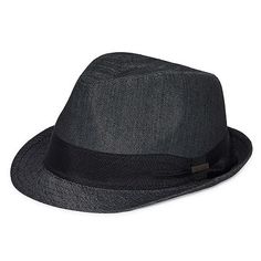 Add this Biltmore men's fedora to your rotation for effortless warm-weather style. Made from 100% cotton, this denim-effect fully lined hat comes with a fabric trim around the base and is also packable. Wear it with a shirt and jeans. Features: PackableBase Material: 100% CottonLining: Fully LinedLining Material: CottonCare: Spot CleanBrim Width: 1 1/2 InchCountry of Origin: Imported Casual Cotton Fedora With Curved Brim, Casual Cotton Brimmed Fedora, Casual Adjustable Fit Fedora For Spring, Cotton Fedora With Short Brim For Summer, Summer Cotton Fedora With Short Brim, Casual Wide Brim Cotton Fedora, Classic Cotton Fedora With Short Brim, Classic Cotton Fedora With Curved Brim, Classic Cotton Fedora With Flat Brim