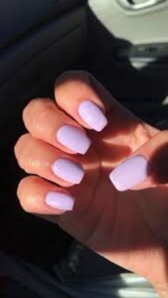 Nails Without Tips, Natural Nail Designs, Lavender Nails, Her Nails, Simple Acrylic Nails, Acrylic Nails Coffin Short, Summer Acrylic Nails, Short Acrylic Nails Designs, Coffin Nails Designs