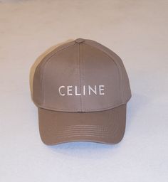 Designer Inspired Celine Cap – House of Wallace Sporty Baseball Cap With Logo Print And Curved Brim, Sporty Baseball Cap With Logo And Curved Brim, Trendy Baseball Cap With Logo And Curved Brim, Trendy Curved Brim Hat With Logo, Celine Cap, Celine Logo, Jewelry Design Inspiration, Logo Baseball, Jogger Jeans