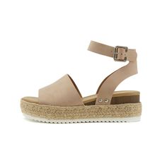 PRICES MAY VARY. Hottest style. Fashion & Trendy Cute and Comfortable Wedge Sandals Ankle Strap Style for Easy On/Off Soda latest collection ~ "Topic" Comfortable Wedges Sandals, Soda Shoes, Dressy Shoes, Sandal Platform, Cute Sandals, Open Toe Sandals, Casual Sandals, Espadrilles Wedges, Ankle Strap Sandals