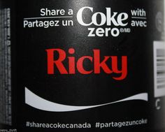 a can of coke with the word frank on it's label is seen in this image