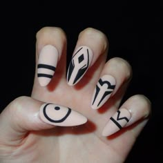 Nails Design Short, Nails Inspired, Anime Nails, Makeup Natural