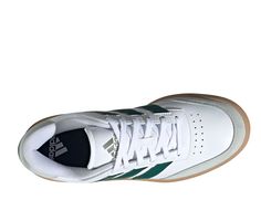 Adidas Courtblock Sneakers in White/Green/Silver Size 10.5 White Green, Size 13, Adidas Sneakers, Size 12, Size 7, Size 10, Adidas, Sneakers, Green