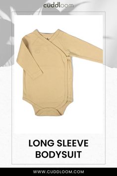 Wrap your little one in comfort with our Long Sleeve Infant Bodysuit, made from 100% premium organic cotton. Designed for ease of dressing, it's perfect for your baby's sensitive skin.Long sleeve infant bodysuit | Soft baby onesie | Comfy baby romper | Essential baby clothing | Baby bodysuit with long sleeves | Infant one-piece outfit | Cozy baby jumpsuit | Must-have baby apparel Soft Long Sleeve Onesie For Loungewear, Cream Long Sleeve Onesie For Loungewear, Solid Cotton Long Sleeve Bodysuit, Solid Long Sleeve Cotton Bodysuit, Long Sleeve Solid Cotton Bodysuit, Unisex Long Sleeve Onesie For Loungewear, Cream Long Sleeve Cotton Onesie, Long Sleeve Onesie For Loungewear, Winter Long Sleeve Cotton Bodysuit