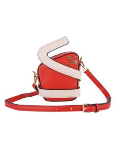 Sterlo Statement Bag (Fire) | CISE Trendy Pouch Camera Bag For Daily Use, Red Shoulder Bag With Mobile Phone Holder, Red Shoulder Bag With Mobile Phone Pocket, Trendy Rectangular Camera Bag, Trendy Rectangular Camera Bag With Adjustable Strap, Rectangular Single Shoulder Strap Bag As Fashion Accessory, Rectangular Single Shoulder Strap Bag, Trendy Satchel Camera Bag With Removable Pouch, Trendy Camera Bag With Adjustable Strap