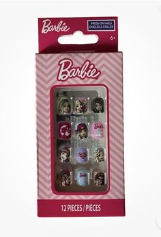 Barbie Nails Girls Press On Fake Ready to Wear Colorful 12 Pieces?? Nails Kids, Barbie Nails, Colorful Images, Fake Nail, Perfect Party, Fake Nails, Party Favor, Fashion Nails, Press On Nails