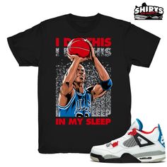 "Air Jordan 4 shirts to match the Retro Jordan 4 What The 4s Holiday 2019 sneaker release. \"I Do This\" - Shirt Design by Shirts4Sneakers. * Please note that the sneaker DOES NOT come with the t-shirt. [The sneaker is only intended to show the sneaker match] * Please allow 4-5 business days for handling time. * 6.0oz - 100% Pre Shrunk Cotton - Gildan Tee * All shirts are made to order with high-quality direct to garment print. * For sizing please refer to our sizing chart. POSITIVE Feedback is What The 4s, Retro Jordan 4, Retro 4, Sneaker Release, Air Jordan 4, Jordan Retro, Sizing Chart, Positive Feedback, Black Tee