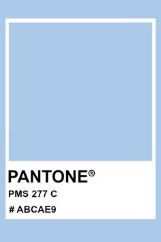 the pantone logo is shown in white on a light blue background with black lettering