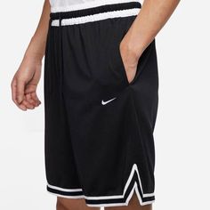 DR7229-010 Shorts Black, Contrasting Colors, Nike, Black