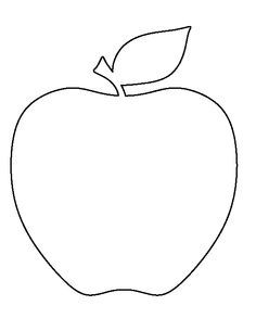 an apple with a leaf on it