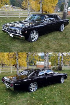 This 1967 Chevrolet Chevelle SS is the recipient of a full custom rotisserie build. It is powered by an LS7 7.0-liter 427ci V8 engine paired with a TKO600 TREMEC 5-speed manual transmission and a 9-inch Ford posi-traction rear end with 3.73 gears. It features a stainless-steel exhaust system. This build uses a Roadster Shop frame and 4-wheel coilover suspension. Crossing the block with No Reserve, January 20-28 at Westworld of Scottsdale. 1969 Chevy Chevelle, Chevy Chevelle Ss, Chevrolet Chevelle Ss, Chevy Muscle Cars, Chevy Chevelle, Custom Muscle Cars, Chevelle Ss